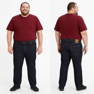 Levi's Mens 541 Athletic Fit Stretch Jeans Size 46×30
